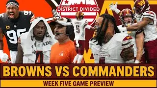 Cleveland Browns vs Washington Commanders | 2024 Week 5 Game Preview, Predictions, Bet Of The Week