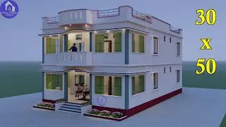 3Bhk Home Design II Simple House Design II Ghar ka Design Idea II Beautiful Home For Two Brother's