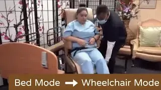 Combine Bed and Wheelchair｜YOFA Mobile EasyBed