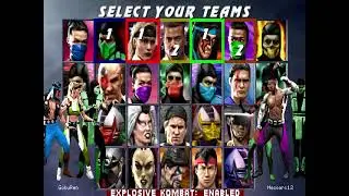 MAME - GokuRen vs Necoarc12 - Team Edition - Shang vs Shang 2v2 and 3v3 combat