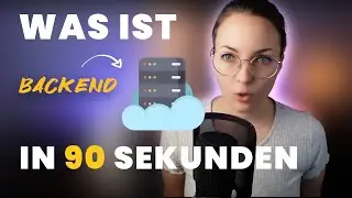 Was ist ein BACKEND? | IT-Basics in 90 Sekunden erkl&auml;rt ⏱️