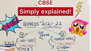 CLASS 12 CBSE NEW EXAM PATTERN UPDATE 2021-22 | Reduced syllabus and Two-term examination 2021-22