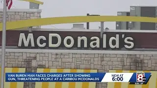 Man accused of pulling gun during altercation at Maine McDonald's drive-thru
