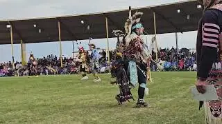 Ermineskin powwow 2024. Jr Men's chicken. Sunday finals.