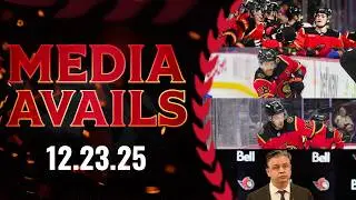 Ridly Greig, Drake Batherson, Claude Giroux, Travis Green Postgame Media vs BUF
