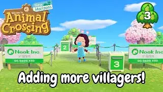 Let's Play Animal Crossing! - Starting some new villager homes! - EP 3