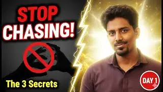 STOP CHASING! 🚫 3 Alpha Secrets for High-Value Attraction (Tamil) | Day 1 Challenge