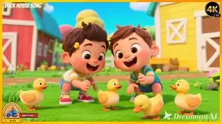 🦆 Песенка про строительство утёнка для детей | Весёлая песенка про сельскохозяйственных животных ...