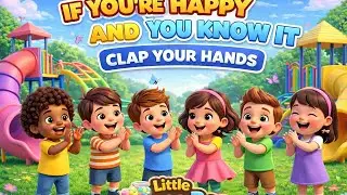LittleCocoBee | If You&rsquo;re Happy and You Know It 👏😊 | Clap Your Hands | #Shorts #kidssongs #kids