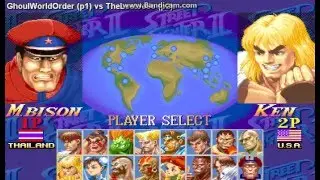 FightCade: GhoulWorldOrder vs TheLostJoJo in Hyper Street Fighter 2