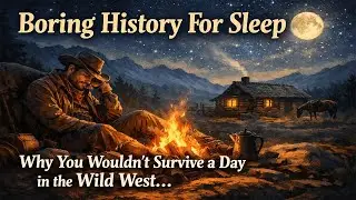 The Wild West Was Worse Than You Think | Slow Words Sleep History Story