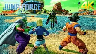 Goku Team vs Cell With Cutscenes - JUMP FORCE HDR EDITION
