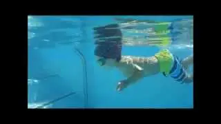 Danny Swimming at Santa Clarita Aquatics Center August 30, 2014