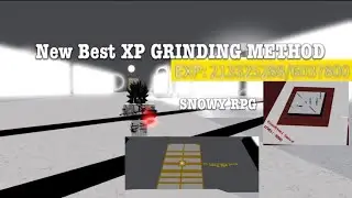 NEW BEST XP GRINDING METHOD + NEW AREA - SNOWY RPG