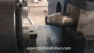 TM-3-80 3 station pipe end forming machine for pipe reduing#endforming #pipereduing #pipe