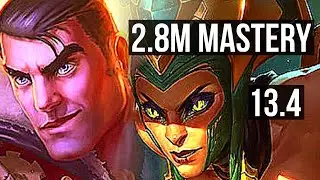 JAYCE vs CASSIOPEIA (MID) | 2.8M mastery, 7 solo kills, 800+ games | EUW Diamond | 13.4