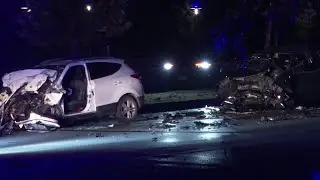 3 injured in major crash caused by wrong-way driver on Allen Parkway and Stanford, HPD says