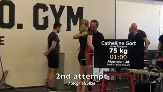 Dutch Championship Powerlifting (Sub-Junior  -72)