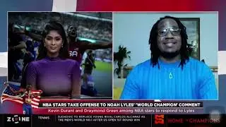 Noah Lyles is “Absolutely” Right That NBA Champions Shouldn’t Be Considered World Champs! 🌎🏀