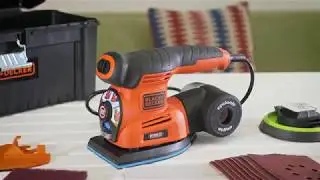 220W 4-in-1 Multi-Sander with 21 accessories in Toolbox