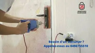 Le per&ccedil;age de la serrure pour ouvrir une porte ferm&eacute;e &agrave; cl&eacute;, D&eacute;pannage &agrave; domicile