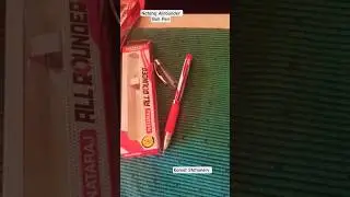 Natraj Allrounder Ball Pen #stationery#redpen#ballpen#shorts#natrajpencil#newpen#pen#pens#ytshorts