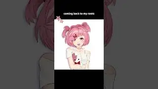DDLC was my childhood #dokidokiliteratureclub #ddlc #natsuki #natsukiddlc #monika #speedpaint