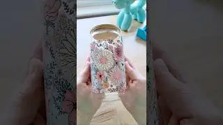 Make a glass cup with me! #diy #glasscup #gift #spring #craft #smallbusiness #asmr