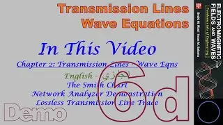 Ch 2 - Transmission Lines - Wave Equations - 7 of 8