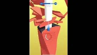 Stack Ball 3D Level 117 Gameplay (iOS,Andriod)
