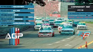 Championnat AGP DTM 89 by Arsouille GP - Manche FINALE sur Nurburgring-Nordschleife