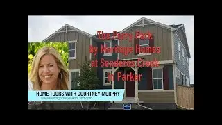 New Homes in Parker Colorado - Perry Park Model by Meritage Homes at Senderos Creek