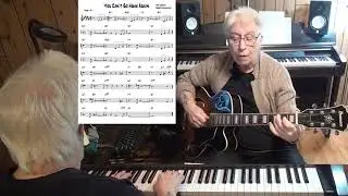 You Can't Go Home Again ( TvdH ) - Jazz guitar & piano cover ( D. Seberky, S. Rachmaninov )