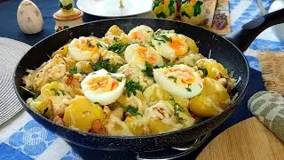 Приятного приготовления! Очень вкусный и быстрый рецепт картофеля.