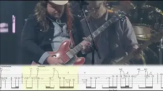 Marcus King - While My Guitar Gently Weeps - AWESOME Guitar Solo TAB