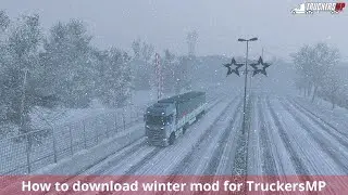How to download winter mod for TruckersMP