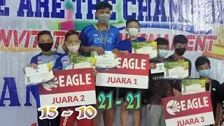 Final Ganda Pemula PA, Nazriel Enzi Diniola/Dendi Triansyah VS M Arsya Sultan A/Rahmawan Parekesit