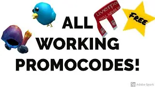 Roblox | ALL WORKING PROMOCODES! | August 2019