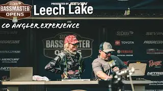 Experience Bassmaster Open Leech Lake As A Co Angler! (Day 1)