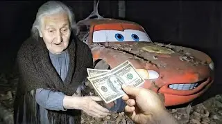 ASMR Car Restoration | 2006 Lightning McQueenFull Restoration From completely burned to showroom!