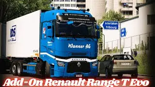 ETS2 Add-On Renault Range T Evo by Gloover | Euro Truck Simulator 2