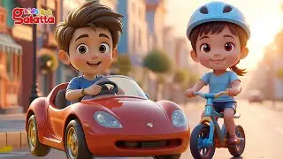 घूमते घूमते वाहन&ndash; Vehicles Song  | Hindi Nursery Rhymes for Children | Galatta Kids
