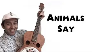 Animals Say (animal noises!) | Mr. Elephant | Kids Songs | Kids Cartoon |