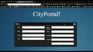 city portal project  in java