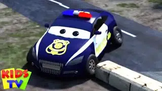 Poliisi Auto Esikoulu Animoitu Oppimista Videoita Lapsille