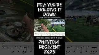 POV: You play tuba in drum corps