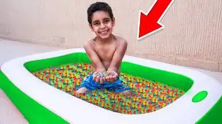 عبودي حط بالمسبح مليون كورة !!