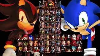 Mortal Kombat 9 - SONIC MOD - Expert Tag Ladder - gameplay - (1440p60fps)