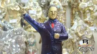 Brass Showpiece Ambedker Ji - 5.3*3*9.3 inch (BS881 X)