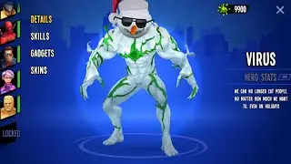 How to unlock Virus  New skin spider fighter3|| dsgames #gaming#games#gameplay#spiderfighter3#venom 